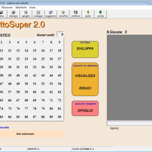 LottoSuper 2 - software per Lotto